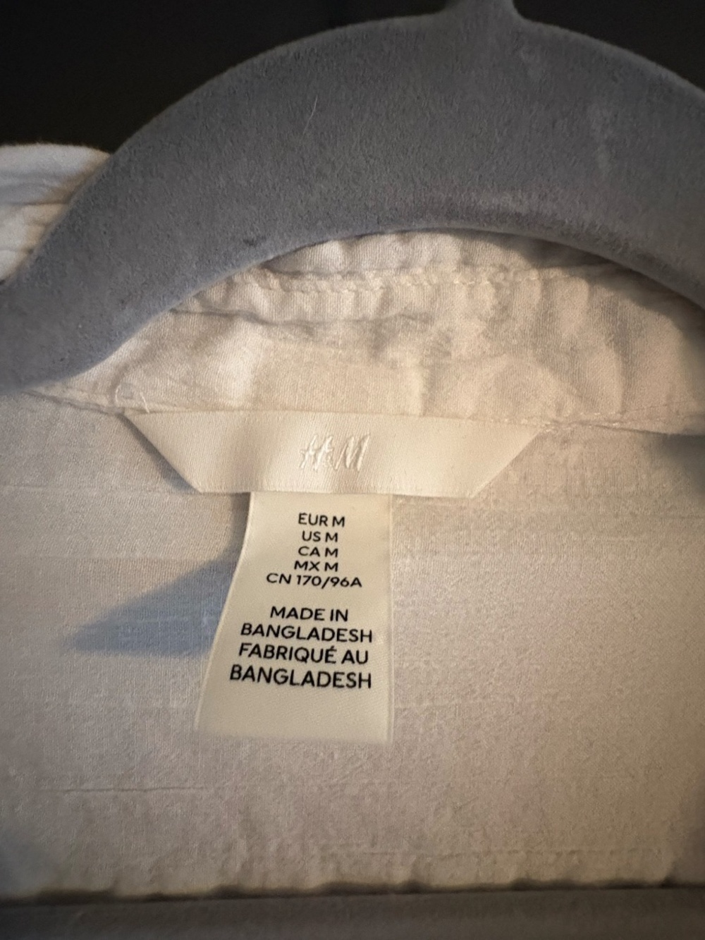 Womens White Linen Shirt - Picture 5 of 6